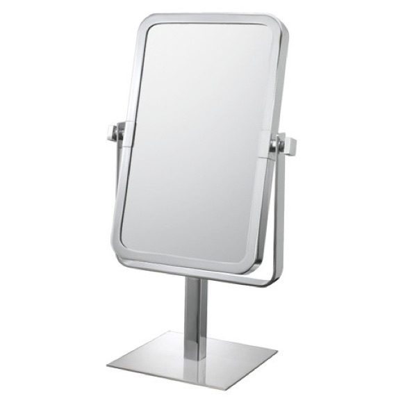Bathroom Mirror Rectangular Vanity Brushed Nickel